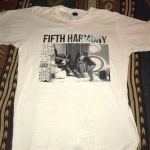 Fifth Harmony White T-Shirt from Reflection Tour